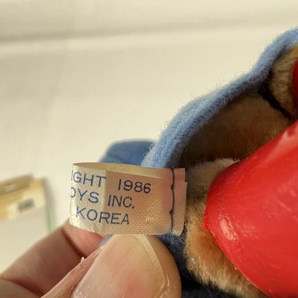 EDEN Paddington Bear VTG Bath Tub Puzzle 80s 90s Mini Jointed Figure Bag Korea - Picture 9 of 11